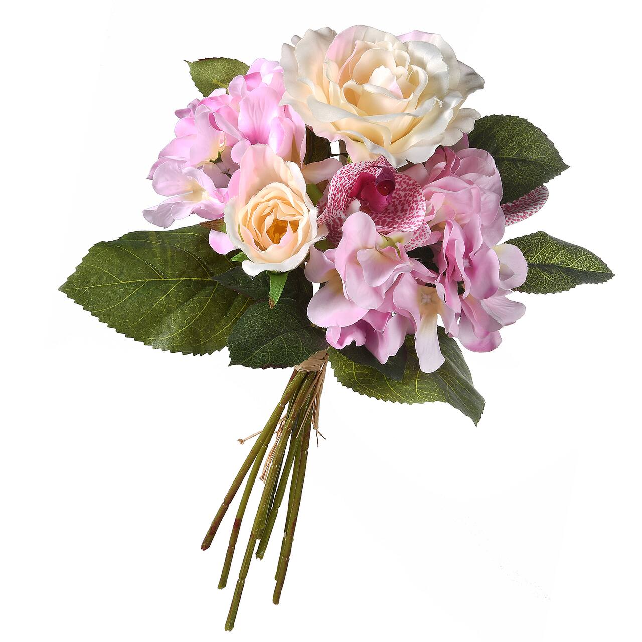 Pink &#x26; Cream Rose &#x26; Orchid Bundle